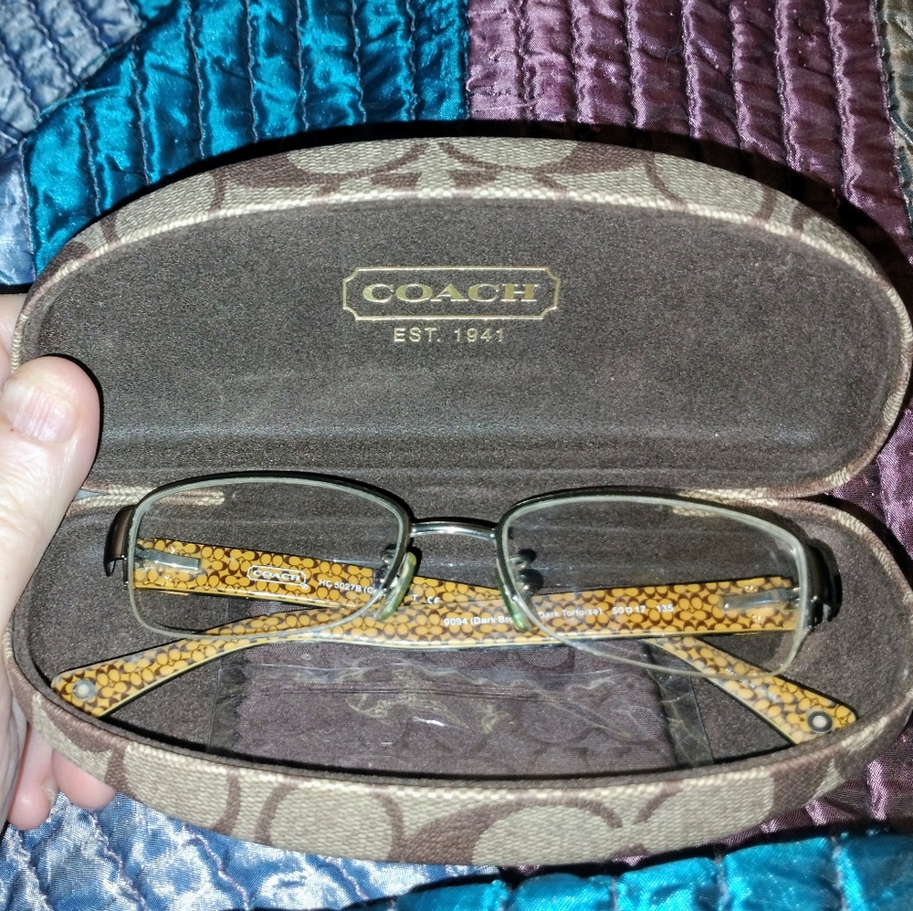 Coach Cecily Glasses & Case
